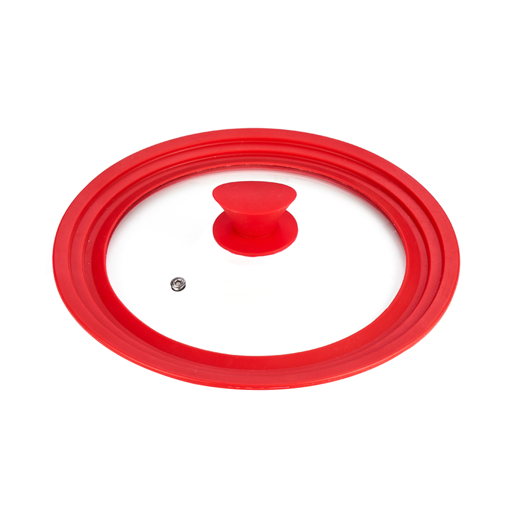 Red Silicone Glass Lid (2)